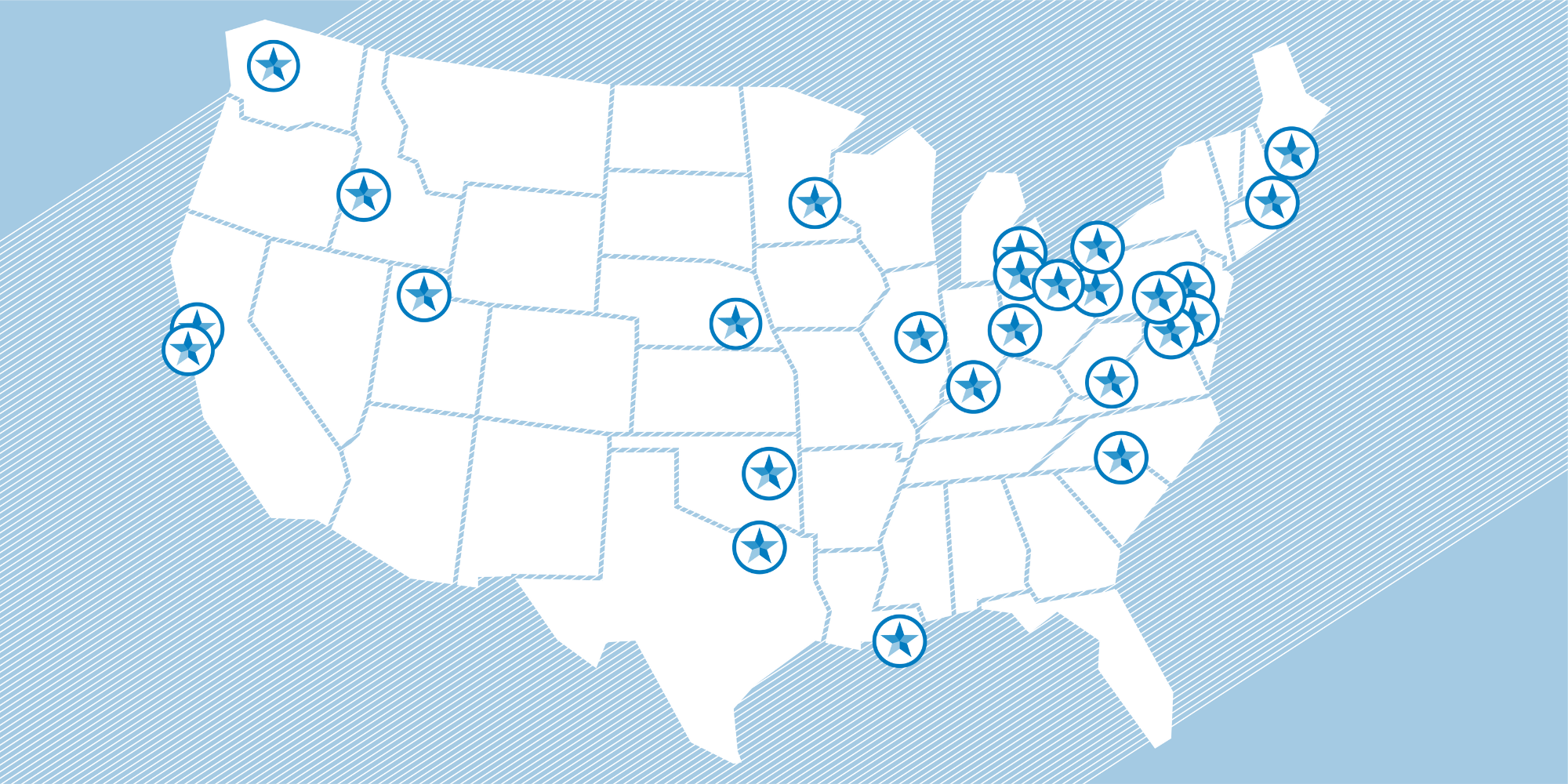 Certified Welcoming map - May 2025 Certified Welcoming map - May 2025